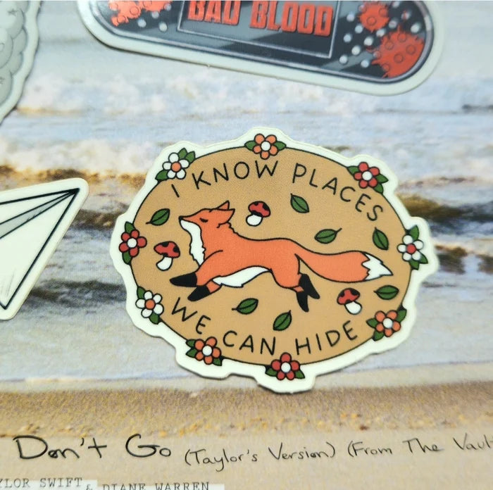 Various 1989 Stickers