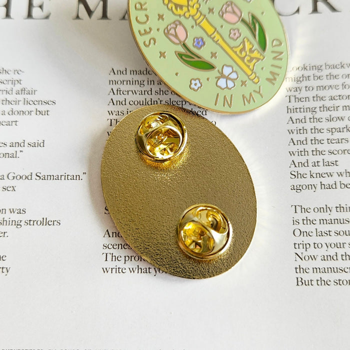 Secret Gardens Enamel Pin