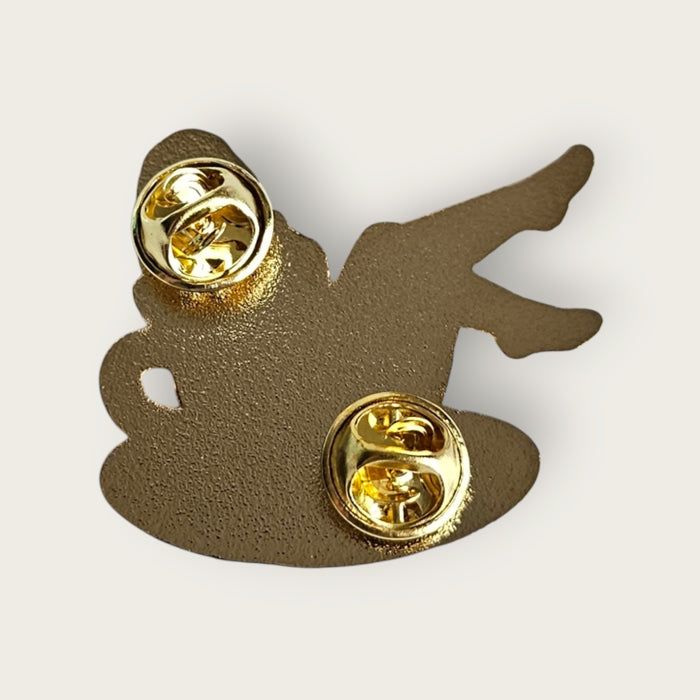 Sabrina Espresso Enamel Pin