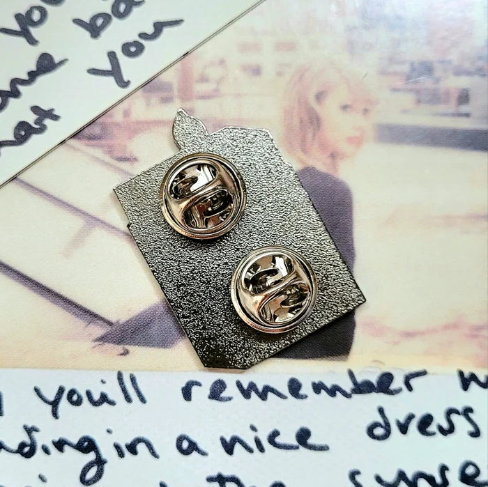 Fragile Little Flame Enamel Pin
