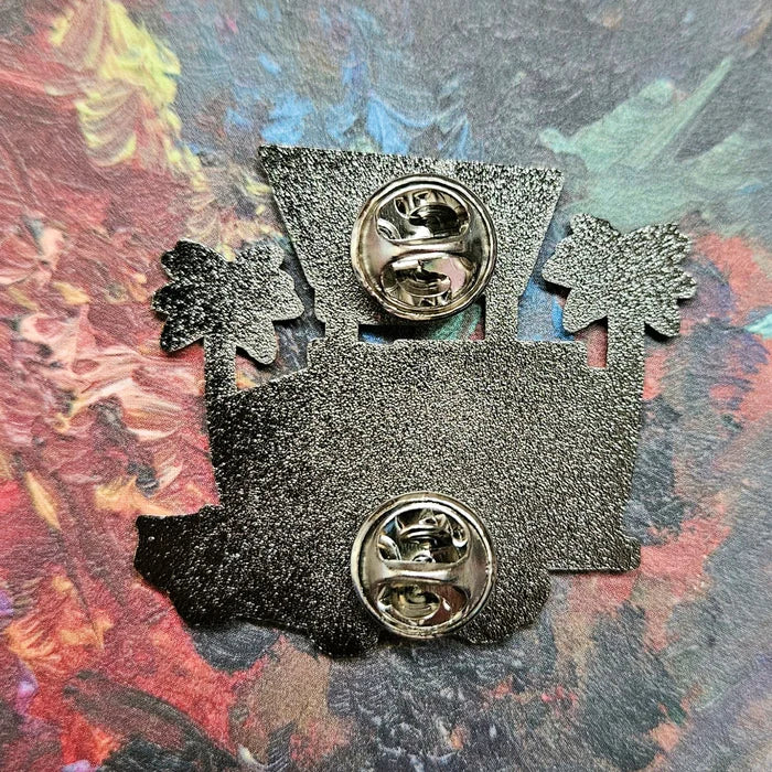 Getaway Car Motel Enamel Pin