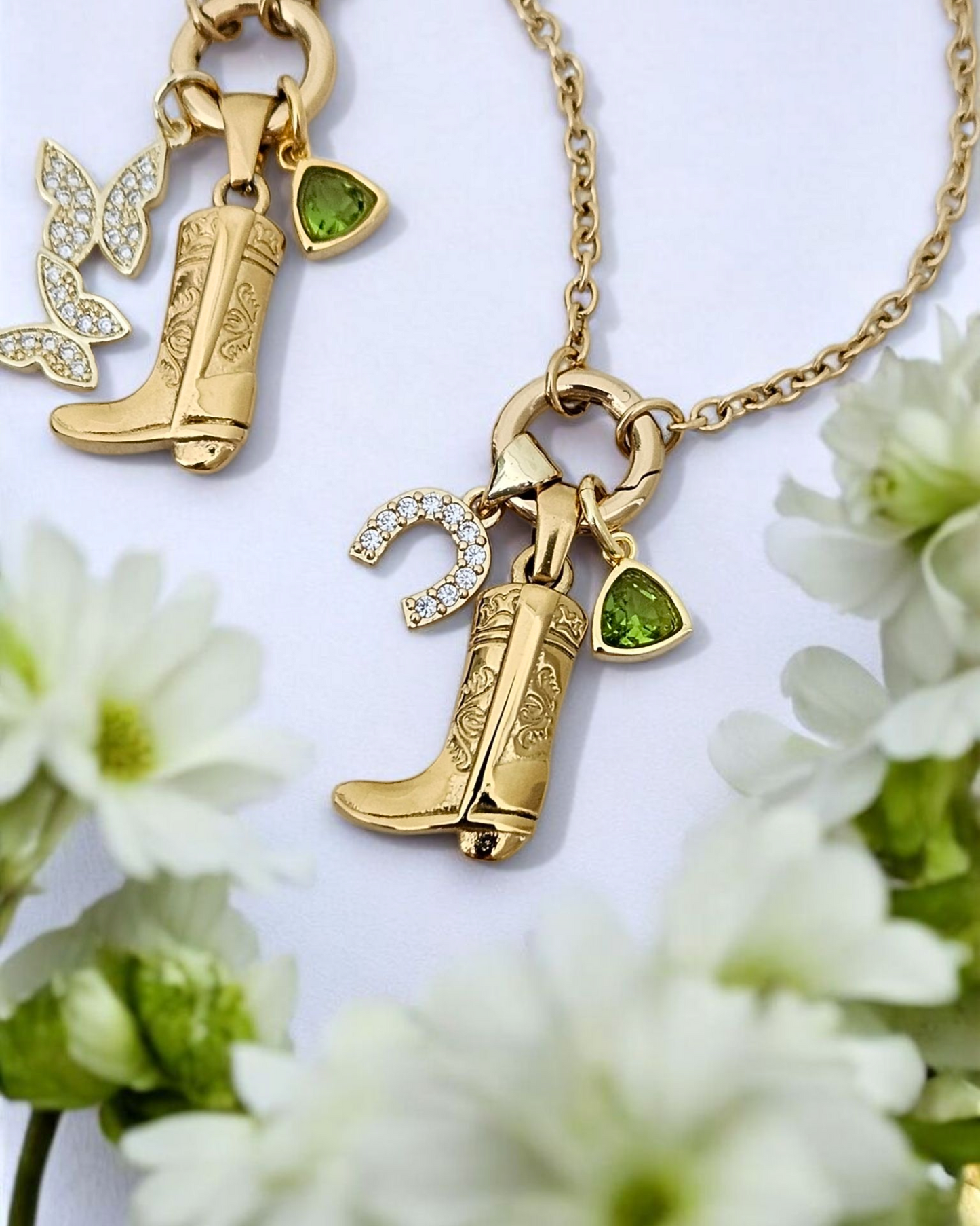 Debut Charm Necklaces (Gold)
