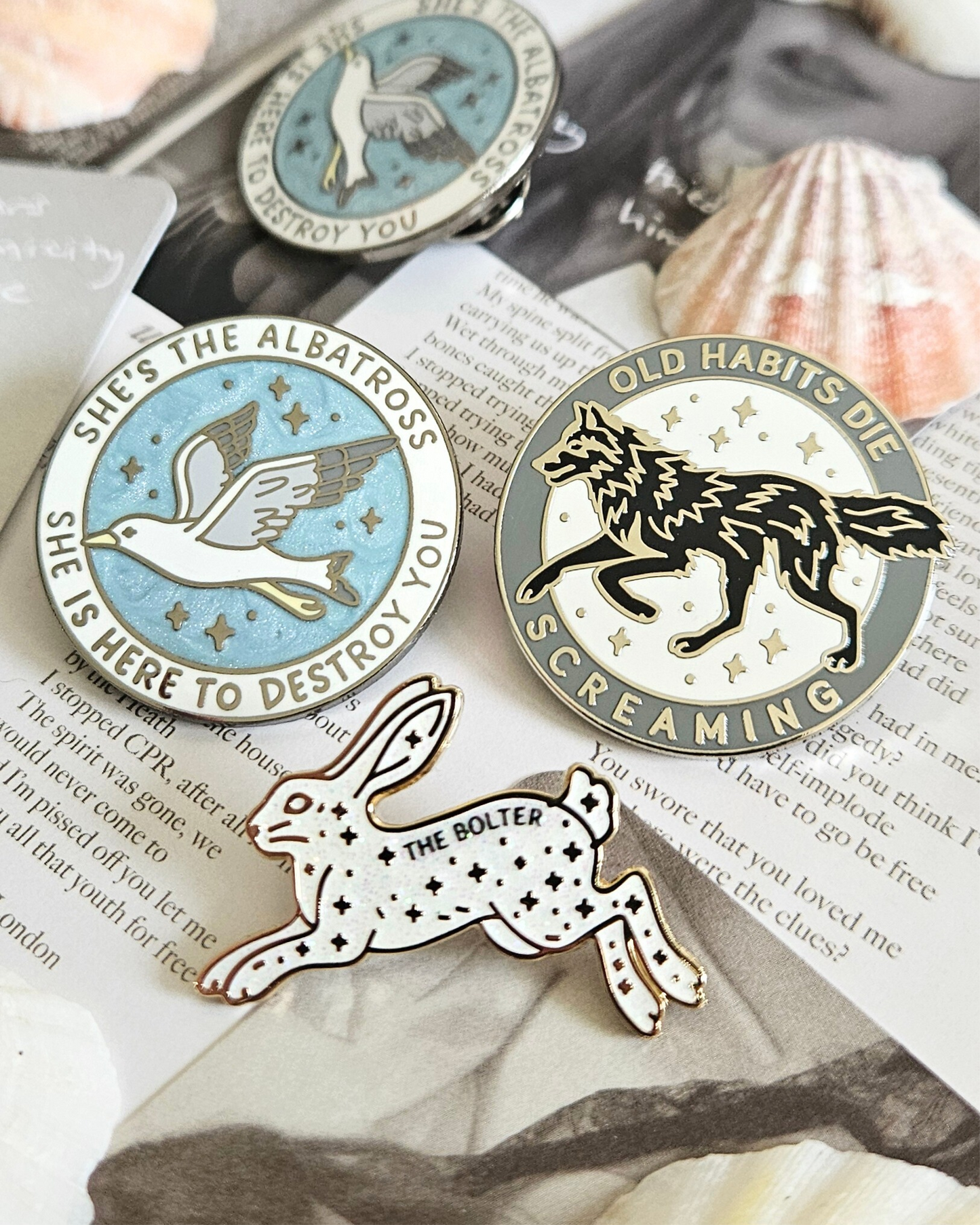 The Albatross Enamel Pin