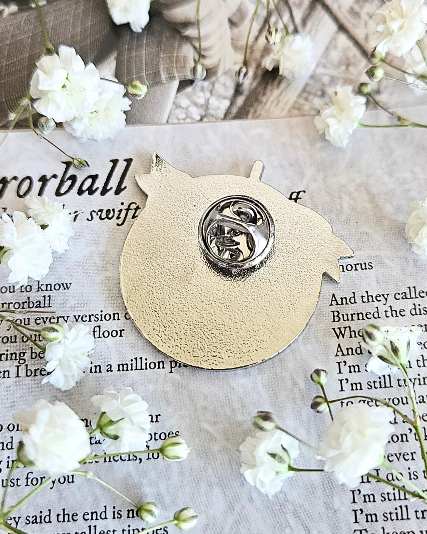 Mirrorball Enamel Pin