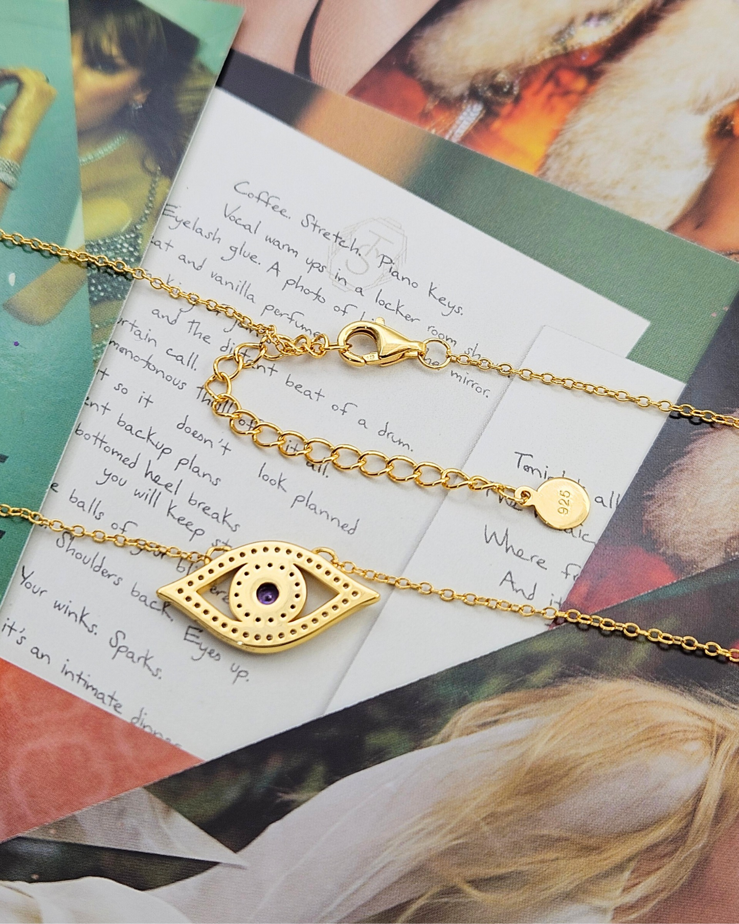 Violet Eye Necklaces