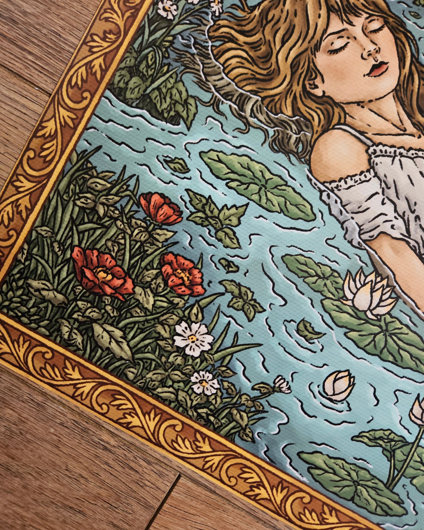 Ophelia Water Poster/Print