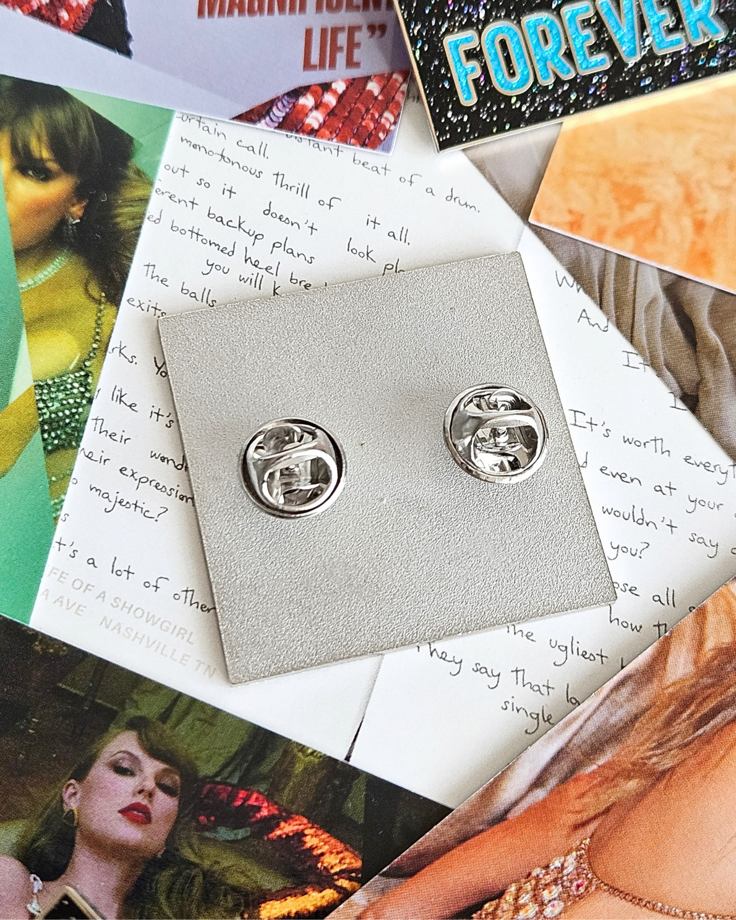 Sequins Are Forever Enamel Pin