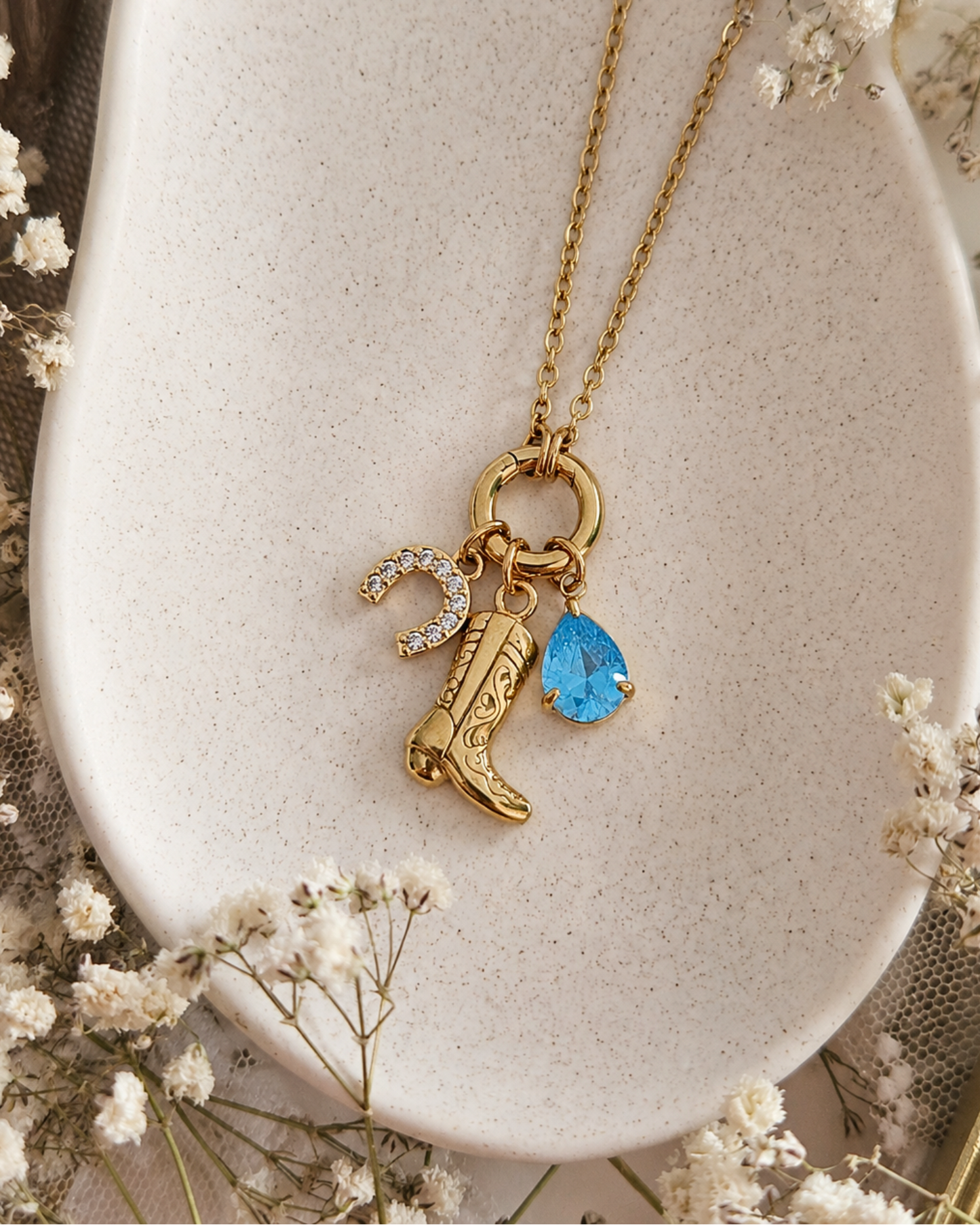 I Knew It, I Knew You Inspired Charm Necklaces
