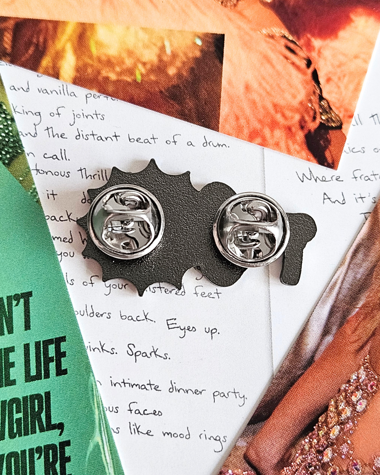 Keep It 100! Megaphone Enamel Pin
