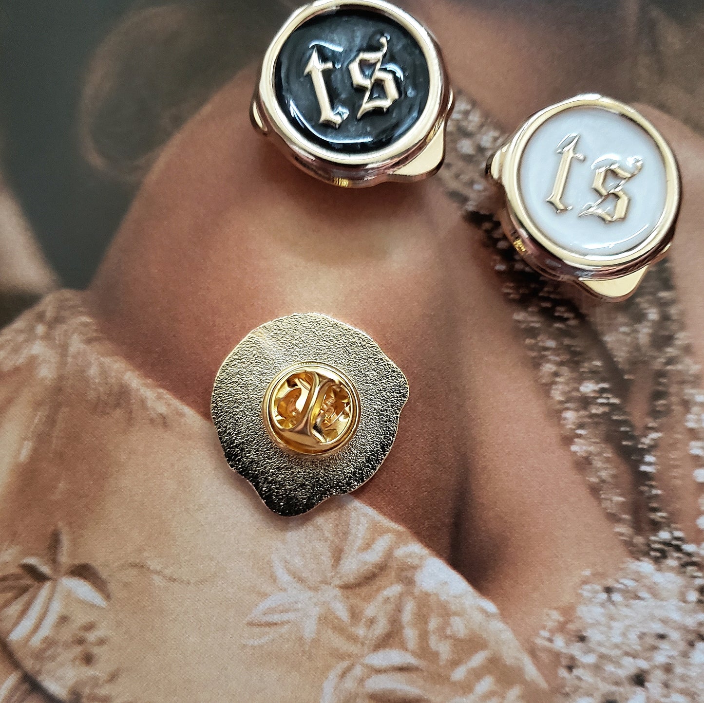 TS Wax Seal Enamel Pins