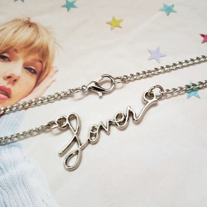 Lover Text Necklace