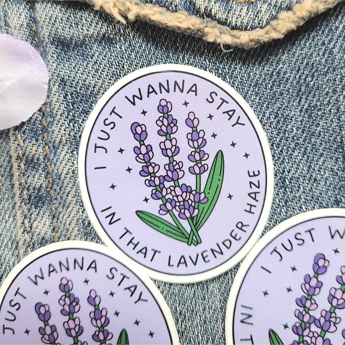 Lavender Haze Enamel Pin/Sticker