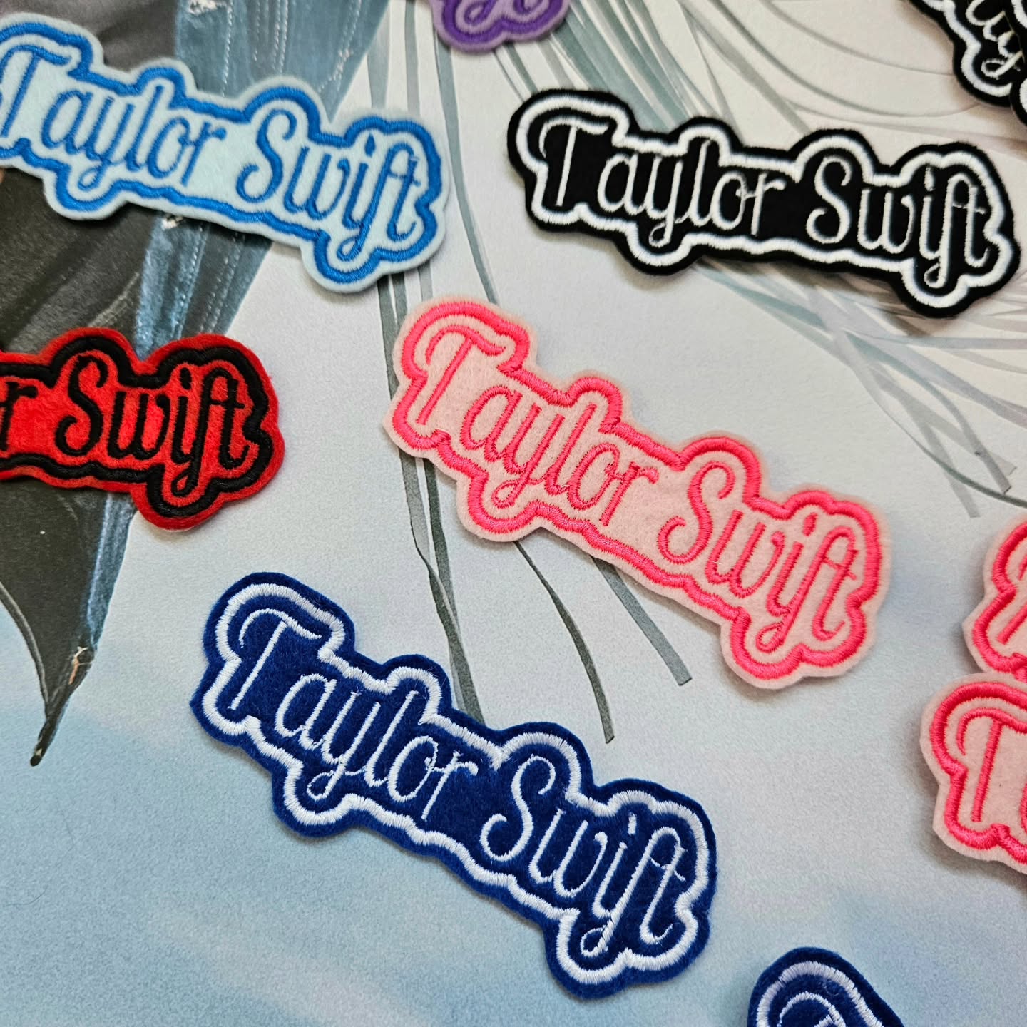 Taylor Swift Patches (Colourful)