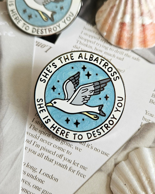 The Albatross Enamel Pin