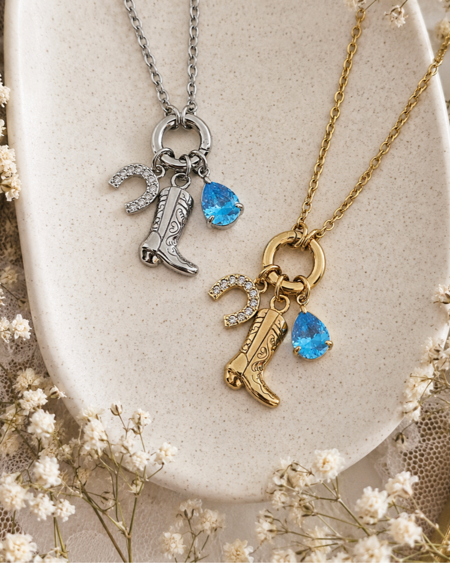 I Knew It, I Knew You Inspired Charm Necklaces