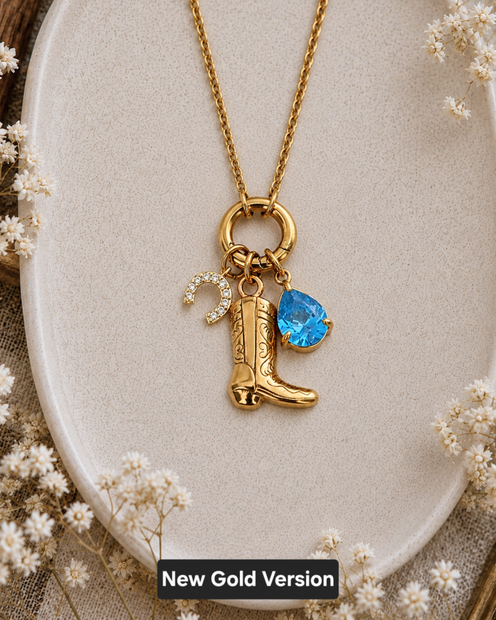 I Knew It, I Knew You Inspired Charm Necklaces