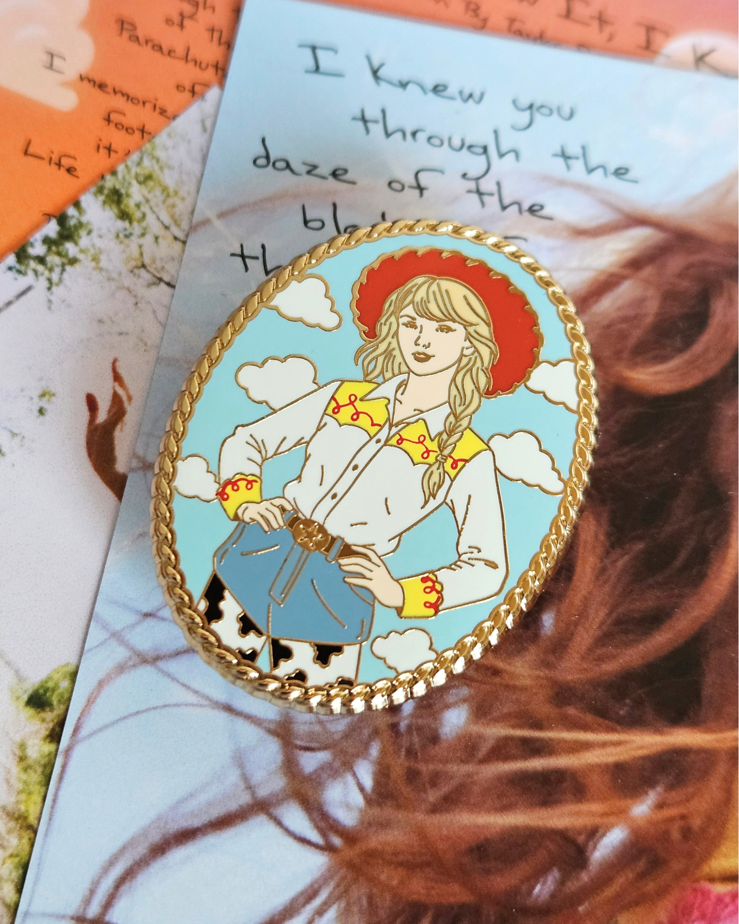 Taylor/ Jessie Outfit Enamel Pin