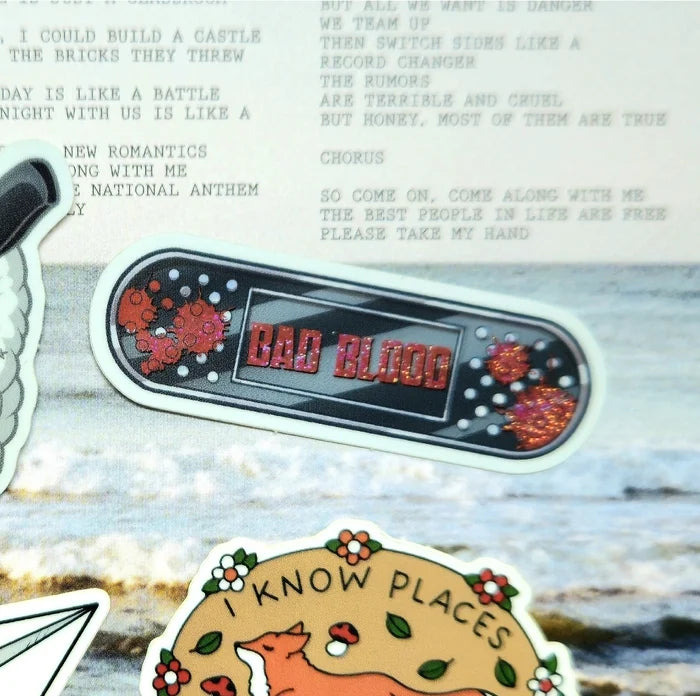 Various 1989 Stickers