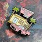 Getaway Car Motel Enamel Pin