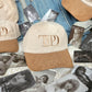 Poets Corduroy Embroidered Cap (Tan)