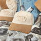 Poets Corduroy Embroidered Cap (Tan)