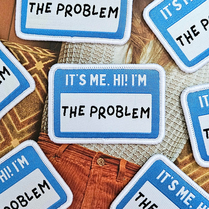 It's Me. Hi! Name Badge Patch