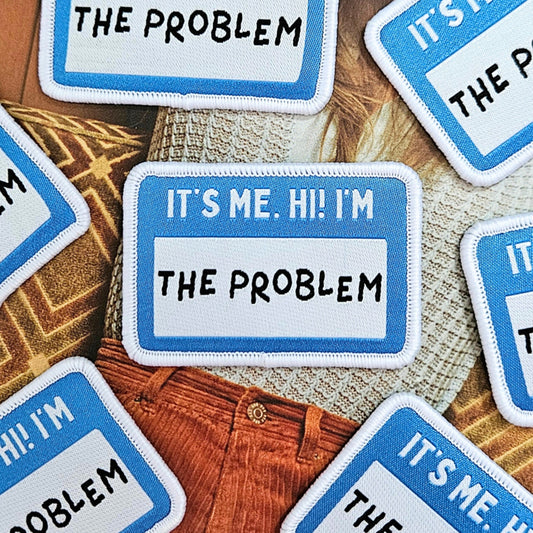 It's Me. Hi! Name Badge Patch