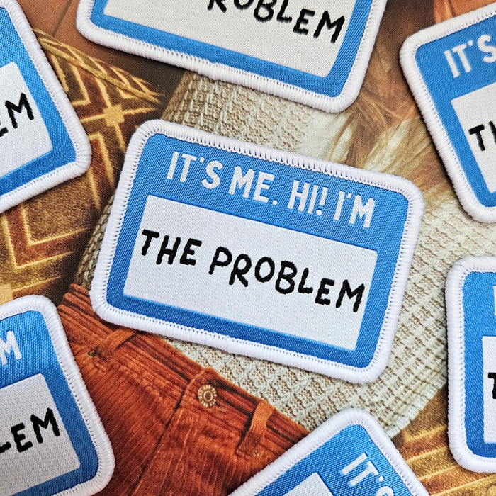 It's Me. Hi! Name Badge Patch