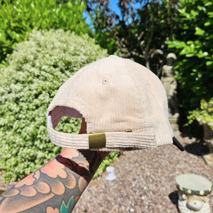 Poets Corduroy Embroidered Cap
