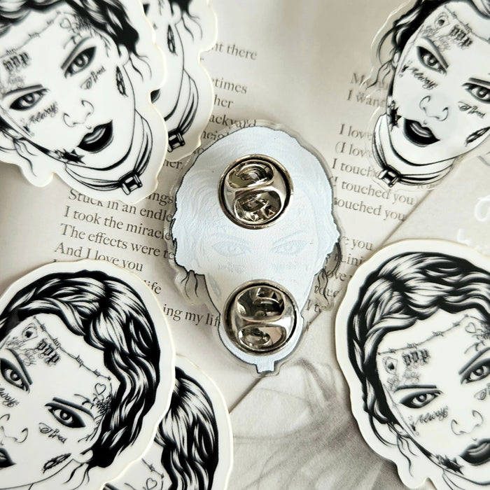 Tattoo Taylor Acrylic Pin/Sticker