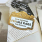 Female Rage Enamel Pin