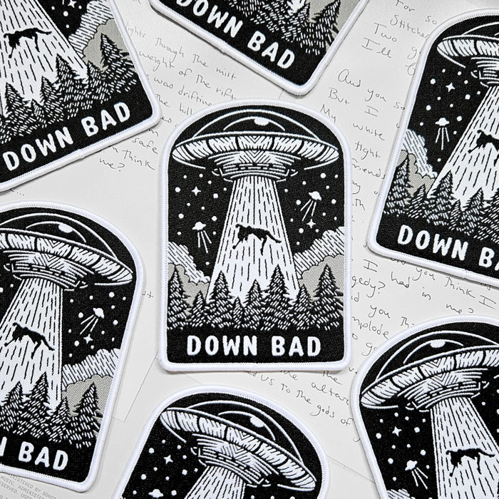 Down Bad UFO Patch/Sticker
