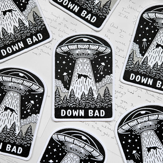 Down Bad UFO Patch/Sticker