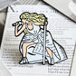 Poets Dress Enamel Pin