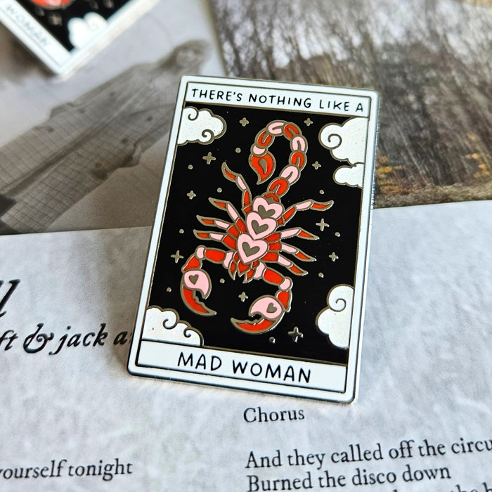 Mad Woman Enamel Pin