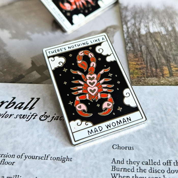Mad Woman Enamel Pin