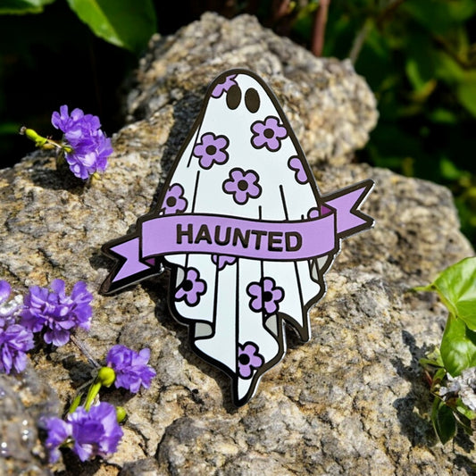 Haunted Enamel Pin