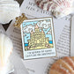 Queen of Sand Castles Enamel Pin