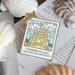 Queen of Sand Castles Enamel Pin