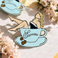 Sabrina Espresso Enamel Pin