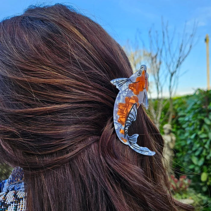Koi Fish Hair Claw Clip