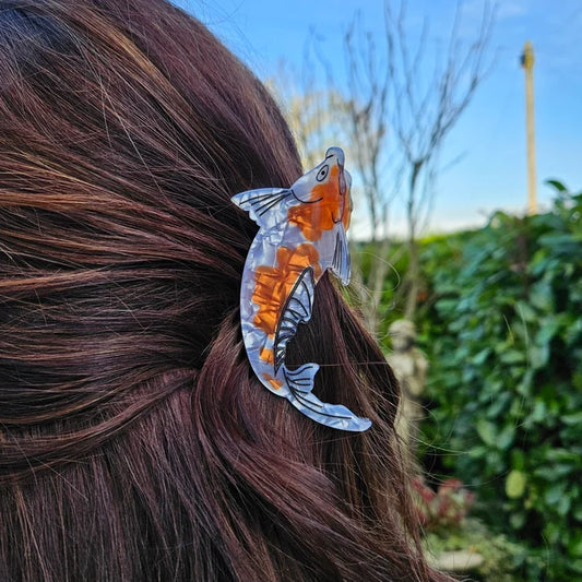 Koi Fish Hair Claw Clip
