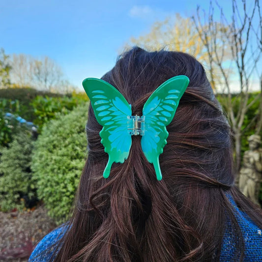 Butterfly Hair Claw Clip