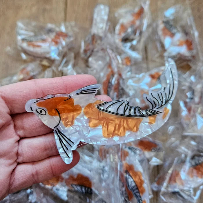 Koi Fish Hair Claw Clip