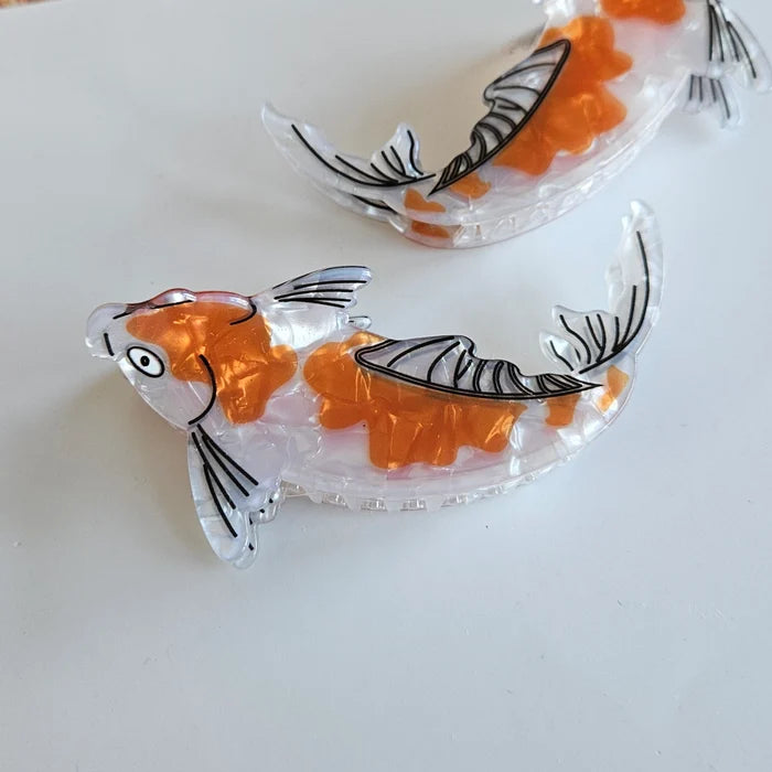 Koi Fish Hair Claw Clip