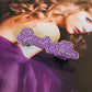 Speak Now Text Enamel Pin