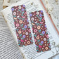 Piano Flowers Bookmark