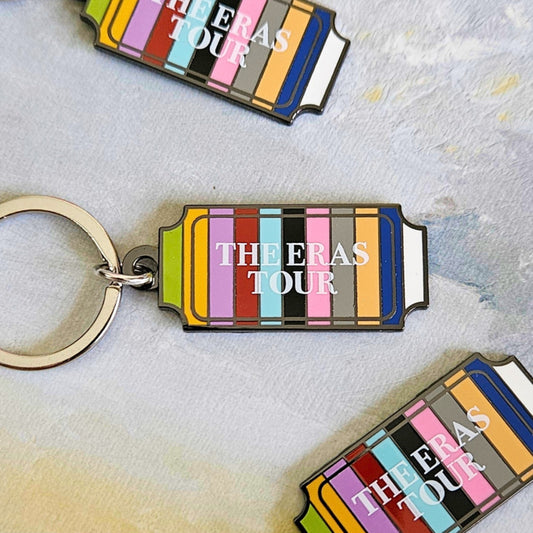Eras Enamel Keychain