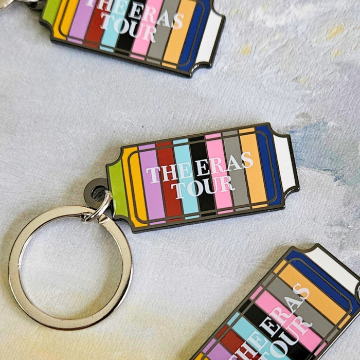 Eras Enamel Keychain