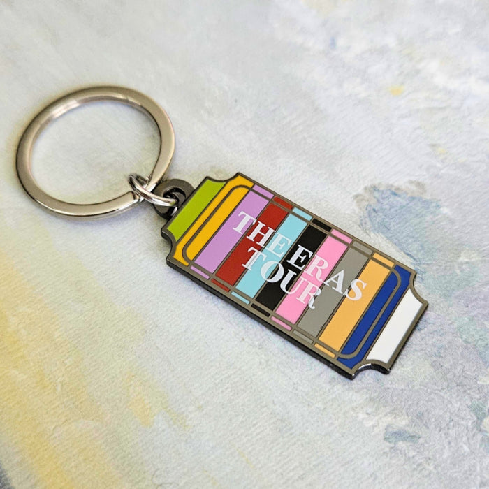 Eras Enamel Keychain